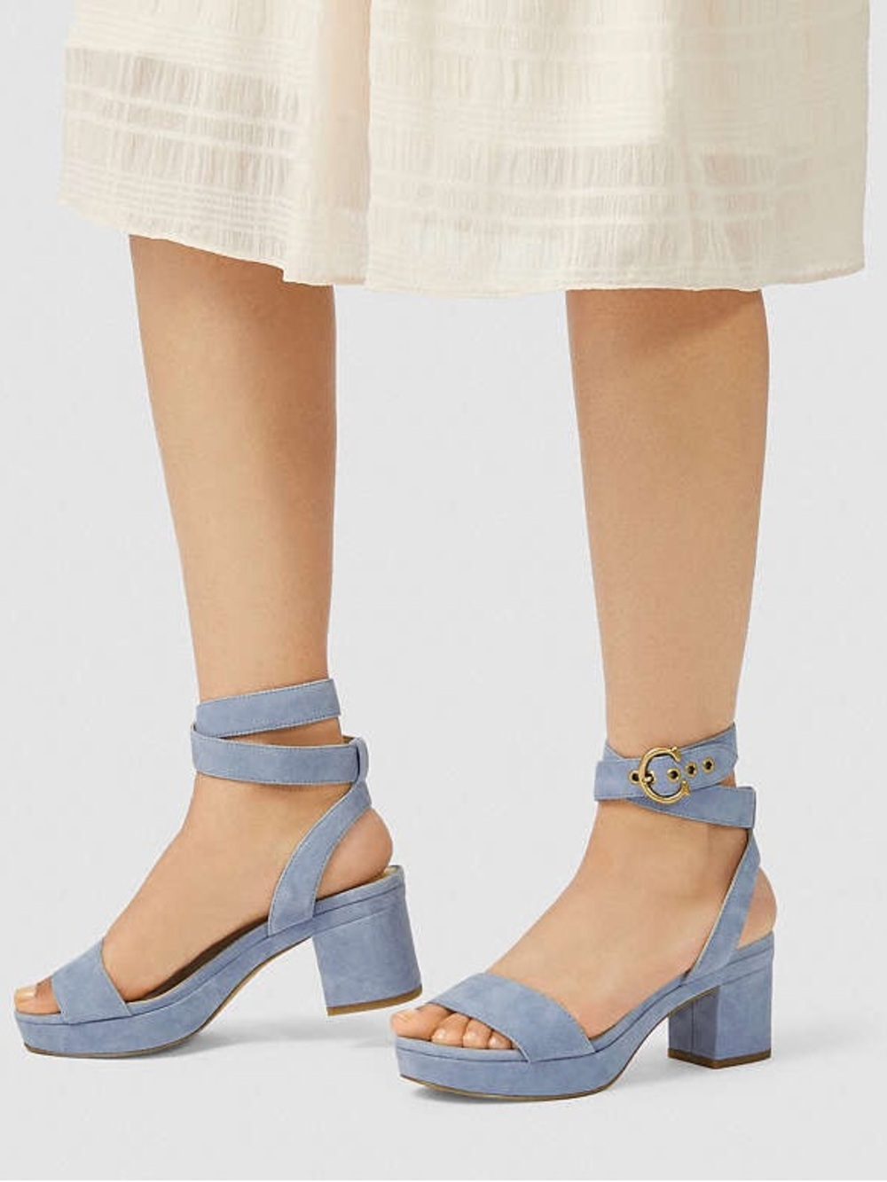 Coach Serena Suede Sandals